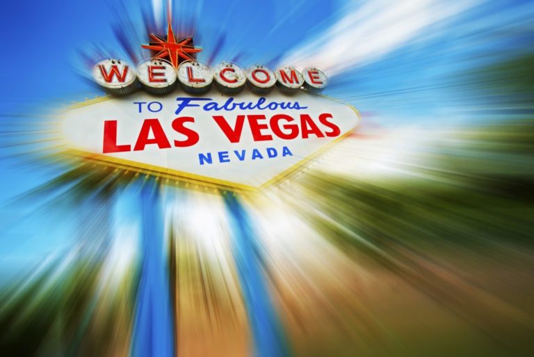 Welcome to Vegas sign