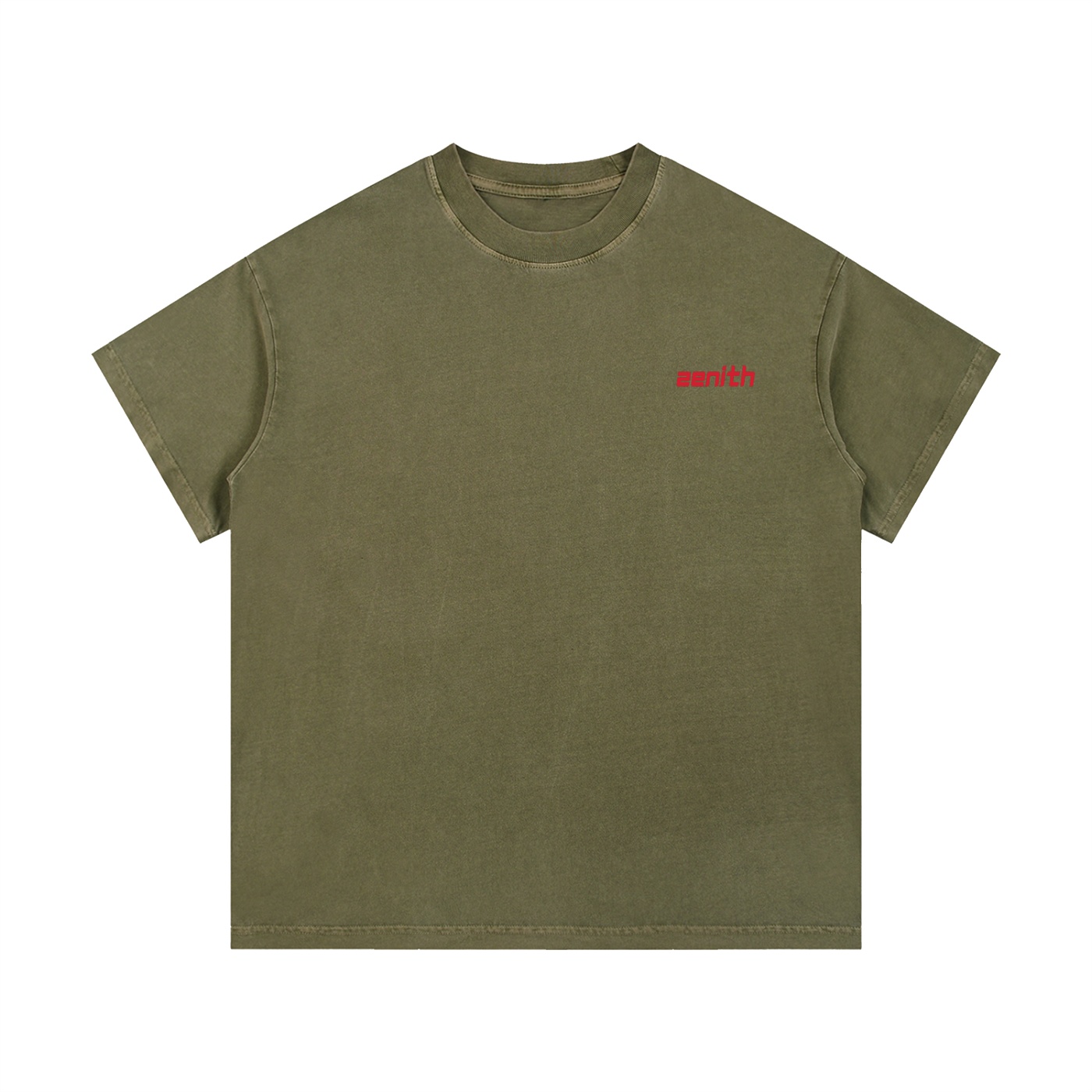 Vintage Wash Cotton T-Shirt - Image 5