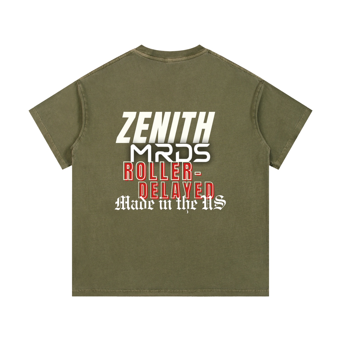 Vintage Wash Cotton T-Shirt - Image 6